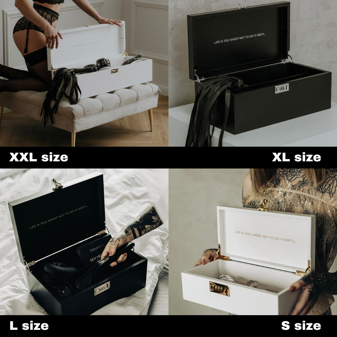 lockable adult toy box