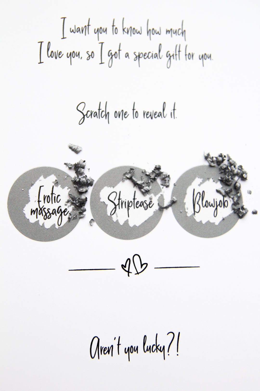 scratch off card for husband funny