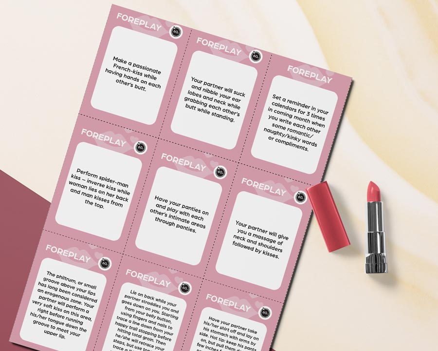 Printable game for couples pfd
