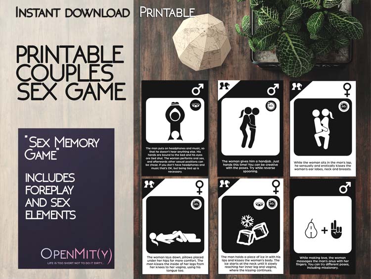 Printable sex games PDF