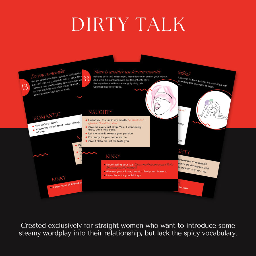 How to talk dirty to your man OpenMity book