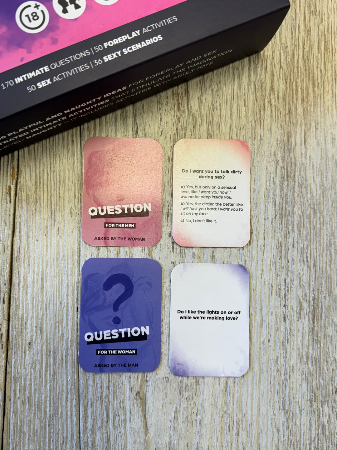 Romantic and Spicy Questions for Couples OpenMity Card Game