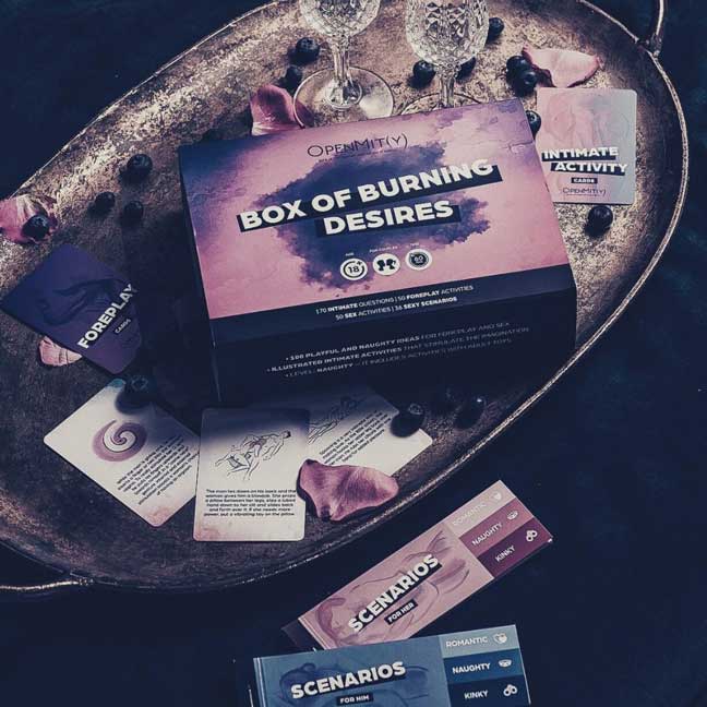 The box of Burning Desires review