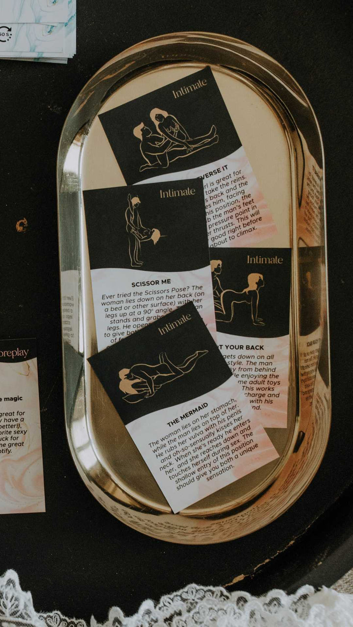 Tic Tac To the Bedroom naughty card deck for couples OpenMity romance