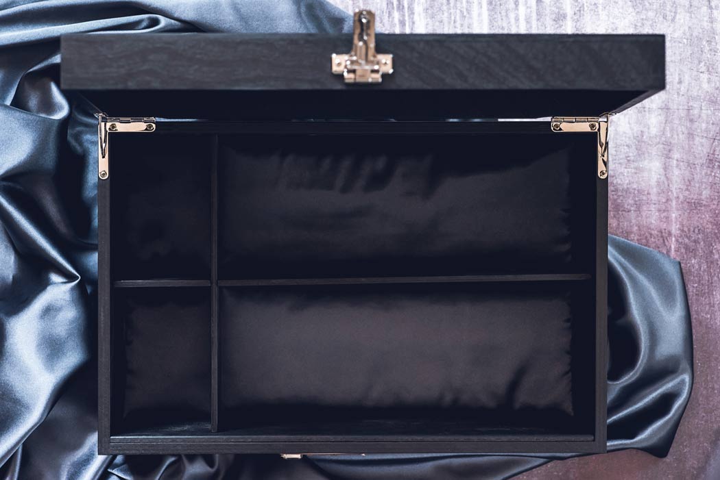 sex toy box with lock