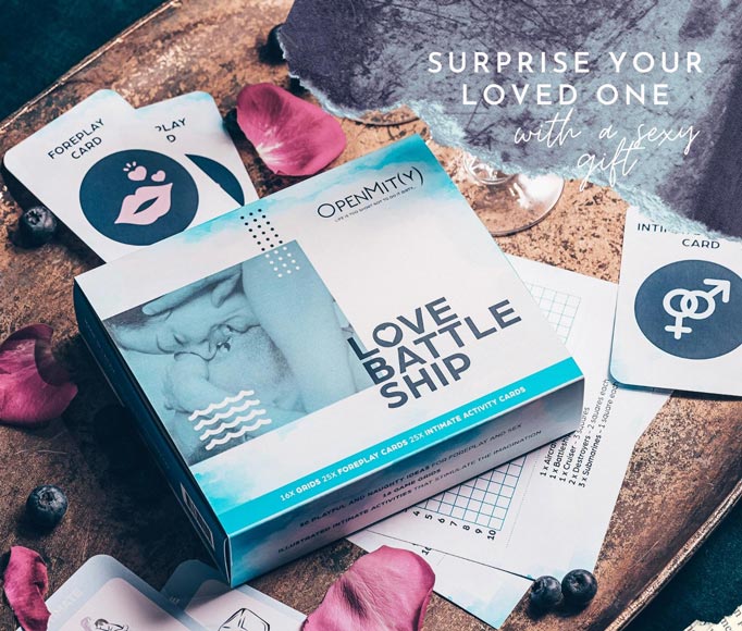 Love Battleship couples card game for couples